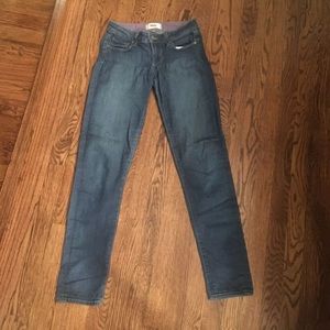 Paige jeans. Low rise. “Skyline skinny.”